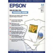 EPSON C13S041154 бумага матовая термотрансфер А4 124 г м2, 10 листов