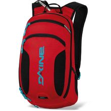 Вело рюкзак модного красного цвета с креплением для велосипедного шлема Dakine Amp 12L Threedee маленького размера