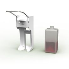 Локтевой дозатор для дезинфицирующих средств и мыла HÖR D004A