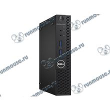 Компьютер Dell "OptiPlex 3050 MFF" 3050-0450 (Core i3 6100T-3.20ГГц, 4ГБ, 500ГБ, HDG, LAN, Linux) + клавиатура + мышь [142500]