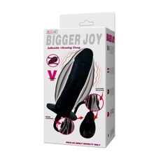 Расширяющийся вибратор Bigger Joy - 15,5 см. (39749)