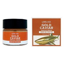 LEBELAGE Gold Caviar Ampule Cream Крем ампульный с экстрактом икры, 70 мл