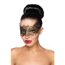 Джага-Джага Золотистая карнавальная маска  Беллатрикс (золотистый)