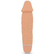 Dream Toys Телесный вибратор PURRFECT SILICONE CLASSIC MINI - 15 см. (телесный)