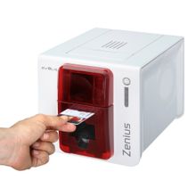 Принтер пластиковых карт Evolis Zenius Expert Smart, с кодировщиком с кодировщиком контактных smart-карт (ZN1H0T00RS)