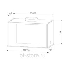 Вытяжка Lex GS Block GS 900 Black