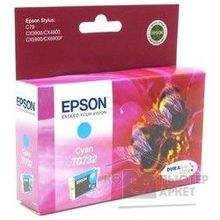 Epson C13T10524A10 C13T07324A  картридж C79 CX3900 CX4900 CX5900 синий cons ink