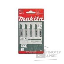 Makita A-85737 Пилки д лобзика 5шт,В22,HSS,76 1.1мм,рез-3мм T118A