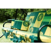 Садовые качели ЛЮКС 2 (серый)