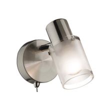 Odeon Light с выключателем 2175 1W PARFE ODL11 368 матовый никель E14 1x40W