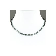 Бусики-Колечки Бусы Гематит "Кассандра" арт. НГМ-17(6-14)-45-1