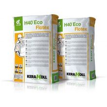 Клей Kerakoll H40 Eco Flotex для плитки, высокопрочный, повышенной тиксотропии, минеральный эко-совместимый, цвет Серый, 25 кг