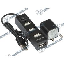 Разветвитель 4 порта USB2.0 ORIENT "TA-400PSN", внешн., с блоком питания (ret) [138269]