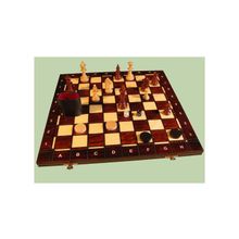 Шахматы, шашки, нарды "Амбассадор" 3 игры в одном