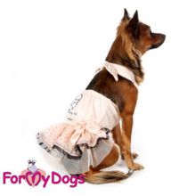 Сарафан для собак ForMyDogs розовый для девочек 50SS-2013 F