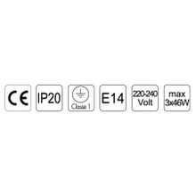 Foresti & Suardi Светильник потолочный Foresti & Suardi Штурвал Portland 3205.VM E14 220 240 В 3 x 46 Вт зеленое стекло