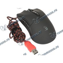 Оптическая мышь A4Tech "Bloody V3", 7кн.+скр., черный (USB) (ret) [111707]