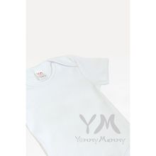Y@mmyMammy Боди с коротким рукавом белое 574.1.1