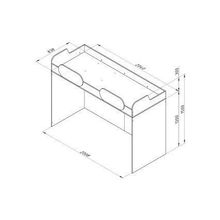 Формула мебели Дельта-18.02 Кровать-чердак верхняя