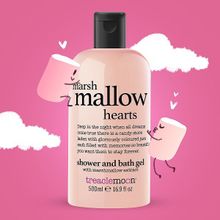 Гель для душа Маршмеллоу Treaclemoon Marshmallow Hearts Bath & Shower Gel 500мл