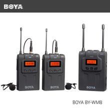 Микрофонная радиосистема Boya BY-WM8 Беспроводная двухканальная УКВ