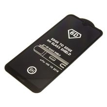 Защитное стекло 9H Black для Huawei Y5 (2019) черное т у