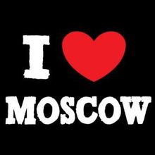 Футболка I love Moscow