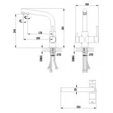 Смеситель Lemark Comfort LM3061LM302 для кухонной мойки, песочный