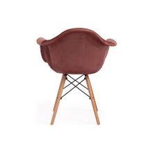 Tetchair Кресло CINDY SOFT (EAMES) (mod. 101), коралловый (HLR 44) натуральный