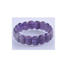 Бусики-Колечки Браслет Аметист "Лилу" арт. бНАМ-3(18-13)-17-3