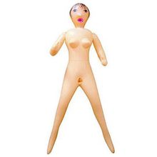 Надувная секс-куколка с 3 любовными отверстиями телесный