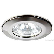 Osculati Sterope spotlight w reflector mirror polished, 13.438.01