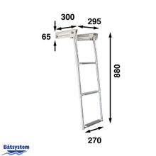 Batsystem Трап телескопический Batsystem BKT73A 880 x 295 мм 3 ступеньки