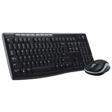 logitech wireless desktop mk270 (usb, fm, keyboard:2xaaa, mouse:optical, 1000dpi, 3btn+roll, 1xaa) retail (logitech) 920-004518