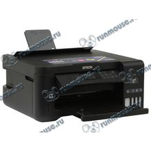 МФУ Epson "L4160" A4, струйный, принтер + сканер + копир, CR, ЖК 1.45", черный (USB2.0, WiFi) [141508]