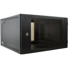 NT WALLBOX PRO 9-66 B Шкаф 19&#34; настенный, двухсекционный, чёрный, 9U 600*660, дверь стекло-металл