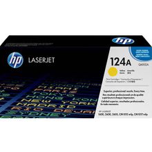 Картридж HP 124A (Q6002A) желтый