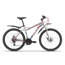 Производитель не указан Велосипед STARK Antares Disc (2014), Цвет - серебристый глянцевый, Размер -  18
