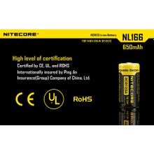NiteCore Аккумулятор Li-Ion Nitecore 16340 PCB 650 mAh, 3.7 В.