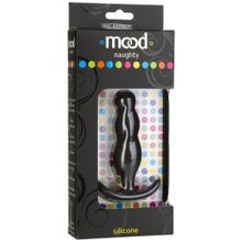 Анальная пробка Mood Naughty 3 Silicone - 8,9 см. Черный