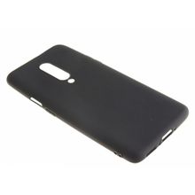 Силиконовый чехол TPU Case матовый OnePlus 7 Pro черный