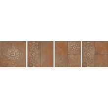 KERAMA MARAZZI SG926400N Каменный остров коричневый декорированный 30х30х8