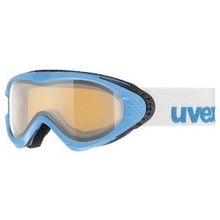 Очки горнолыжные Uvex ONYX POLA синий лед