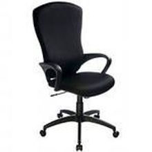 Ch-818AXSN 15-21 Кресло (чёрный пластик, чёрная ткань)
