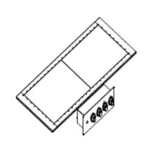 Плита стеклокерамика встр. KOGAST EAD-4C-DI