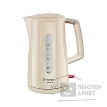 Bosch Чайник  TWK3A017, бежевый, 2400Вт, 1,7 л