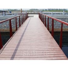 Палубная доска из ДПК  - декинг полнотелый CM Decking Solid 3 м Рябина