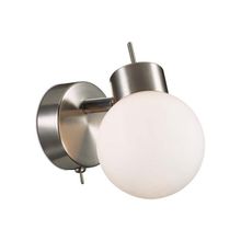 Odeon Light с выключателем 2070 1W SOFIT ODL11 344 матовый никель G9 1x40W