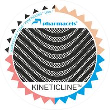 Pharmacels Кинезио тейп черный 5 см х 1,0 м - 1 шт (кинезиотейп, пластырь тейп от боли) KINETICLINE tape