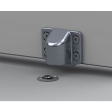 Упор дверной скрытый магнитный автоматический накладной FANTOM FIRE HGT003 полированный хром